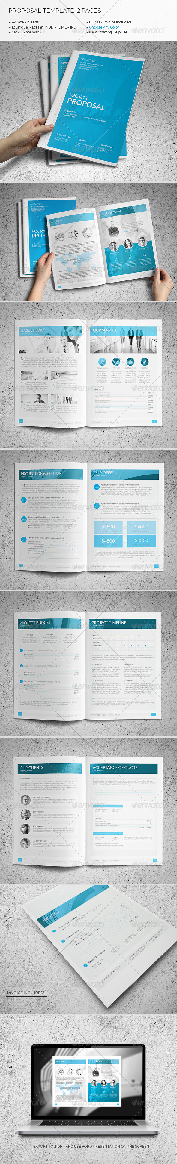 Proposal Template - Proposals & Invoices Stationery