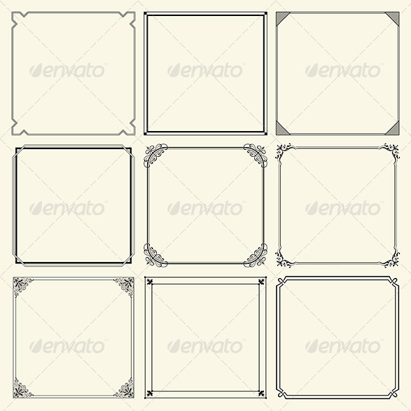 Decorative Frames - Patterns Decorative