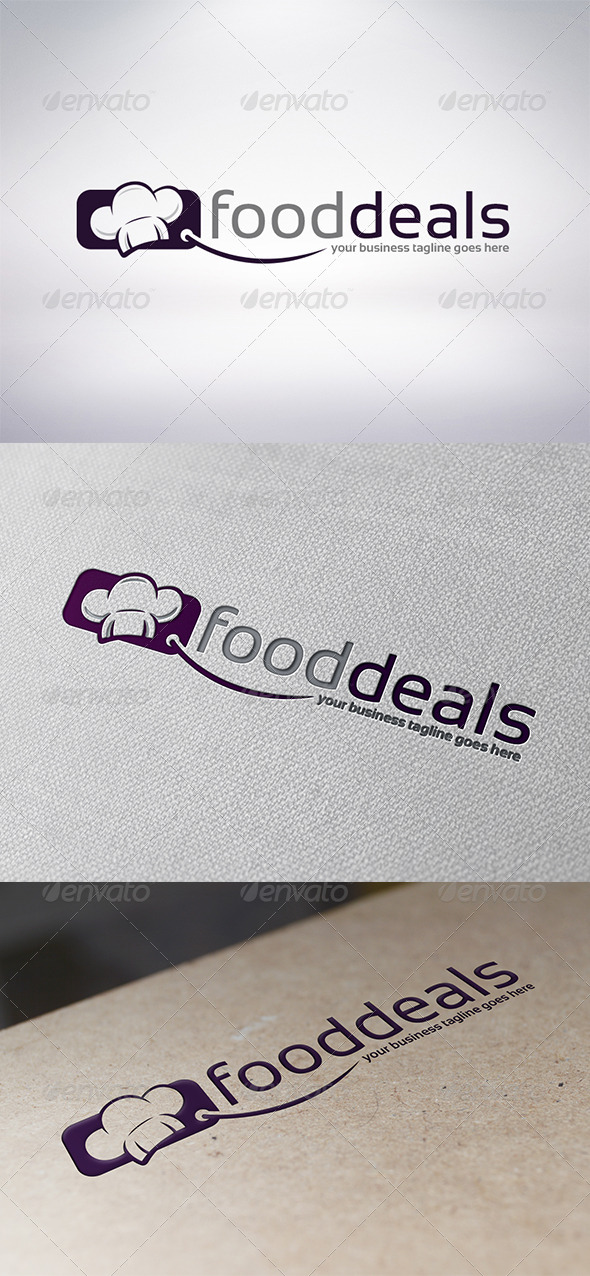 Food Deals Logo Template - Food Logo Templates