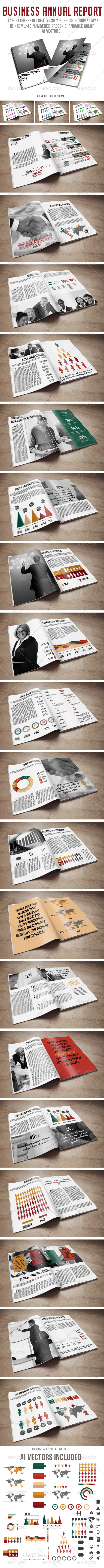 Business Annual Report - Corporate Brochures