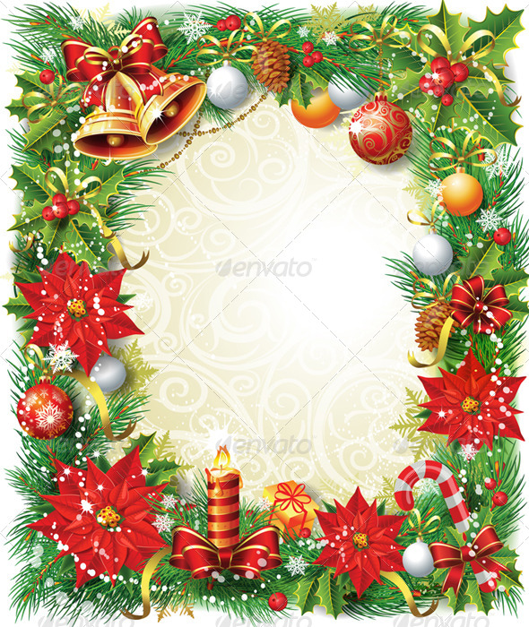 Christmas Frame - Christmas Seasons/Holidays