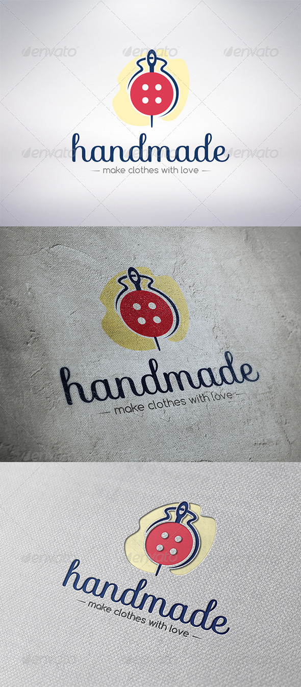 Handmade Clothing Logo Template - Objects Logo Templates