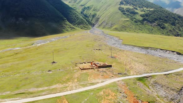 Historical Site Ruins Rebuiding alt