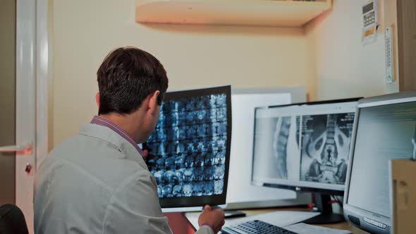 Doctor or Physician Take Care of Sick Patient at the Hospital or Medical Clinic alt