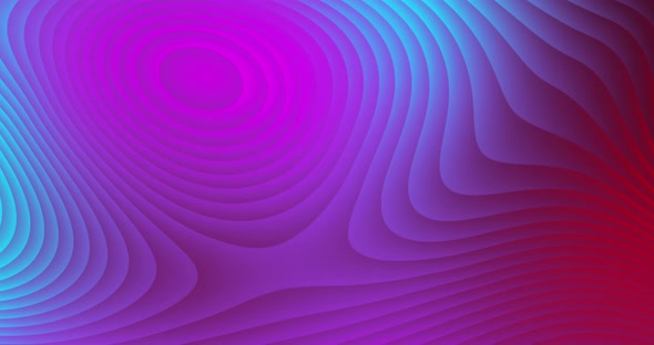 Gradient Pink Circles Fill All Space With Wave, Prompt, Thrashing