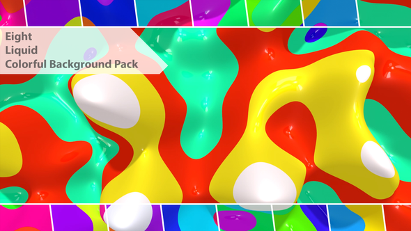 Liquid Colorful Background Pack alt