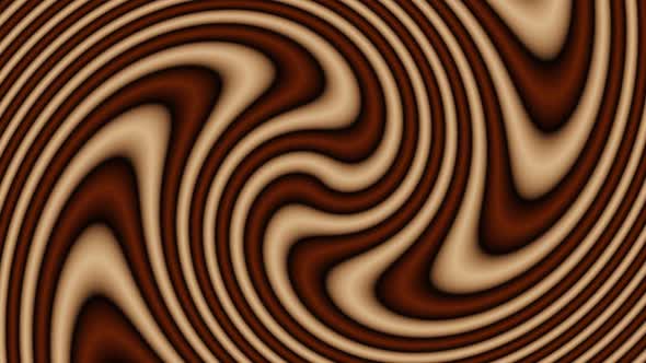 Rotating Chocolate Colored Lines