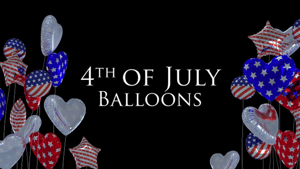 4th Of July Balloons