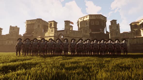 Roman City and Roman Soldiers