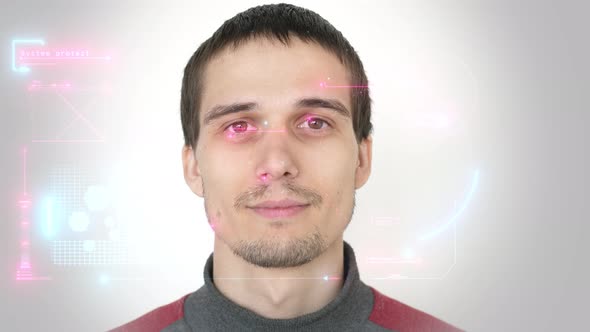Scanning Person Identity By Using Facial Recognition