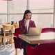 Business Woman Is Working Remotely On Laptop - VideoHive Item for Sale