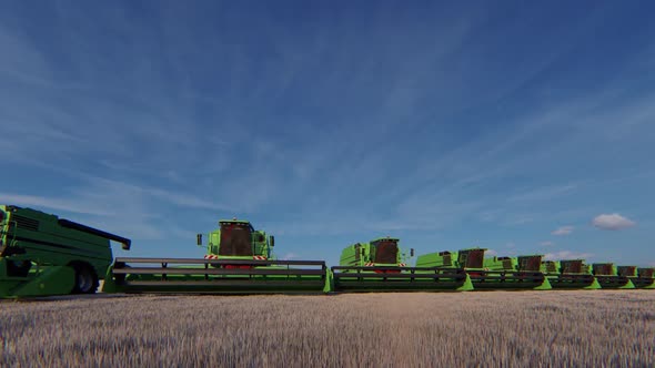 Modern Green Harvesters