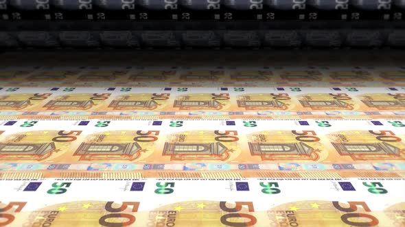 Money Printing Euros