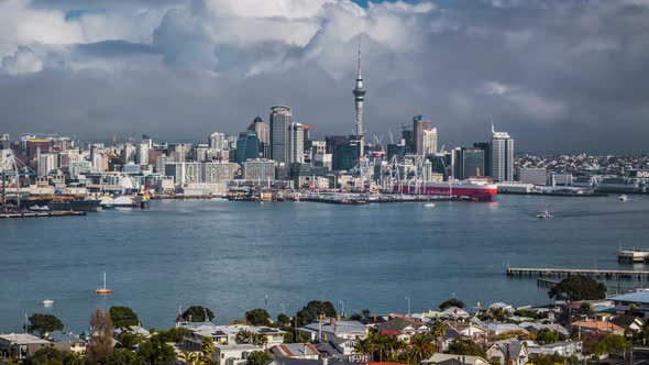 Auckland in New Zealand timelapse alt
