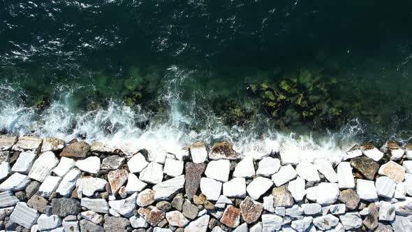 Waves Crashing on Shore alt