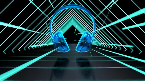 Futuristic headphones alt