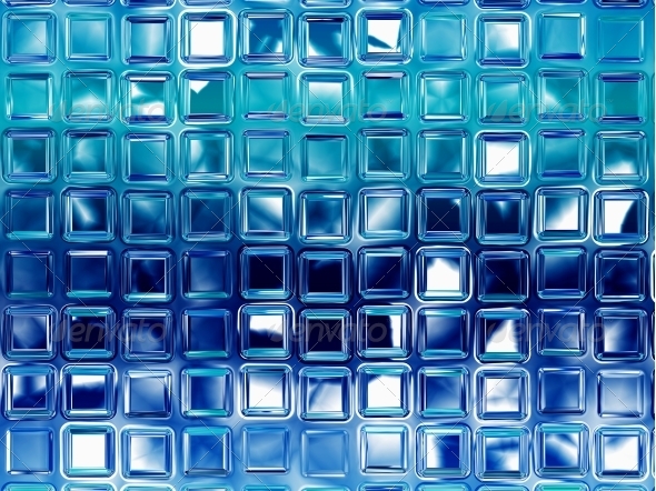 Abstract glass background - Technology 3D Renders