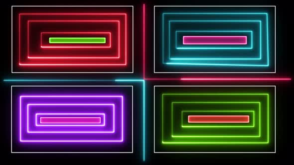 neon line background animation.