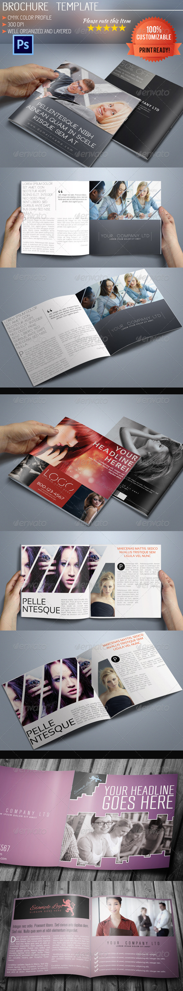 Square Brochure Bundle - Corporate Brochures