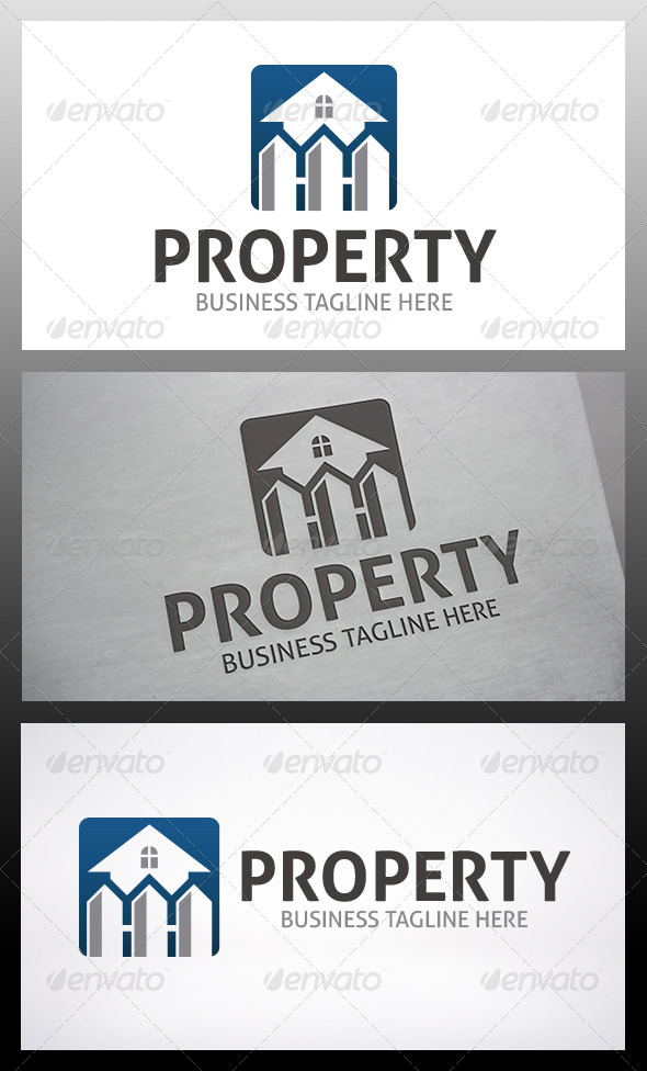 Property App Logo - Buildings Logo Templates
