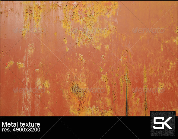 Old Paint On Metal - Metal Textures