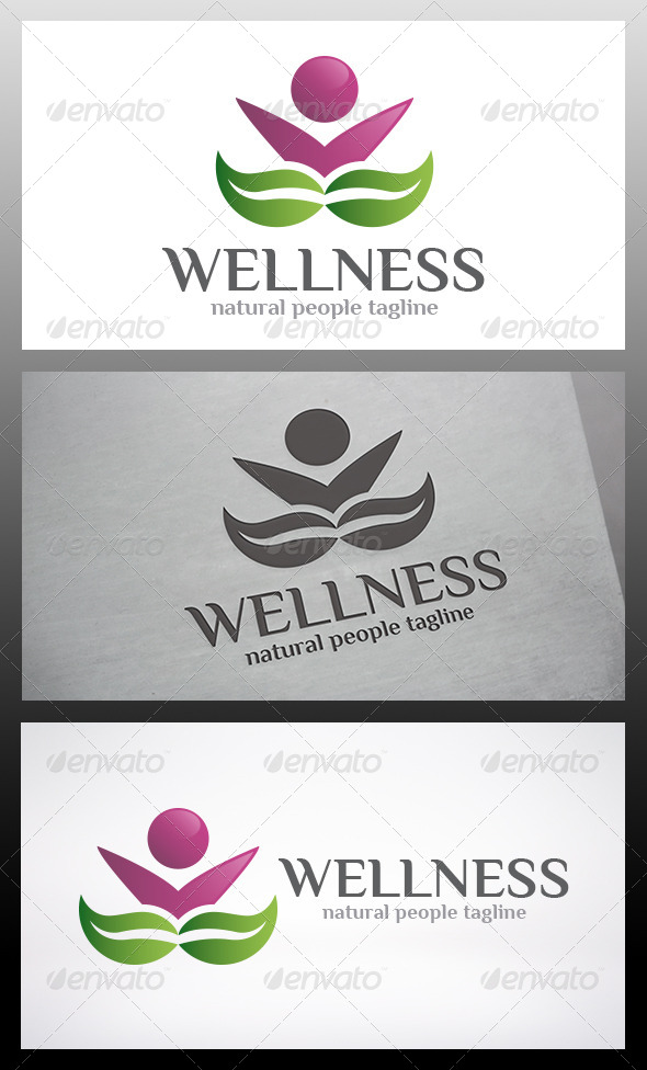 Wellness People Logo - Humans Logo Templates