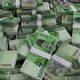 10000 South Korea Won Banknote Bundles Scattered - VideoHive Item for Sale