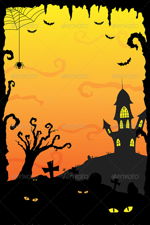 Halloween Background - Decorative Vectors