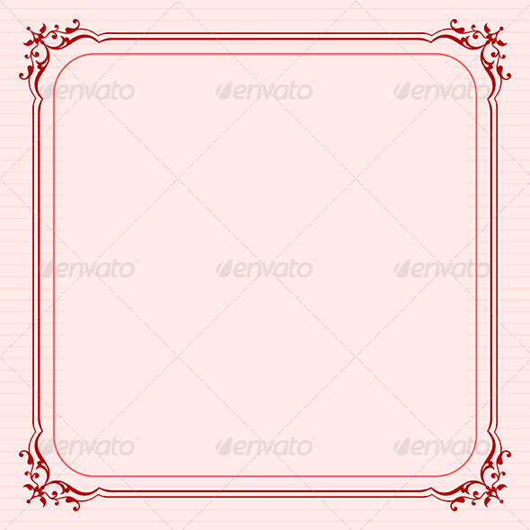 Elegant Frame - Patterns Decorative