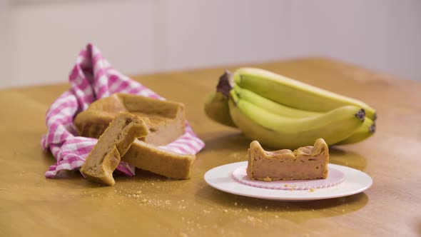 Banana Bread Slice