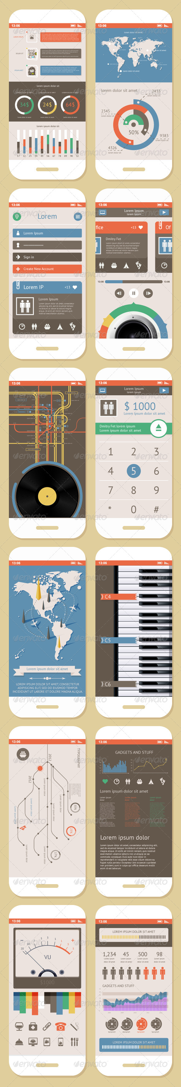 Vector Elements of Infographics - Infographics