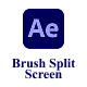 Brush Split Screen - VideoHive Item for Sale