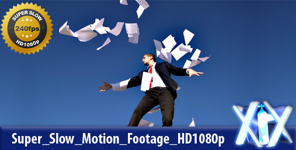 Businessman Throwing Papers alt