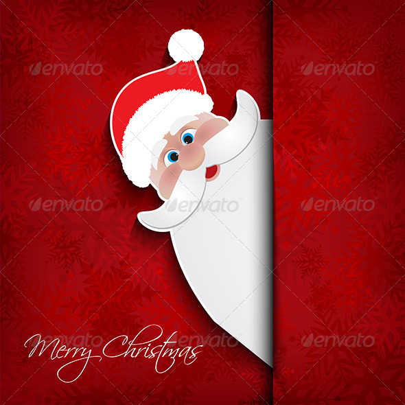 Christmas Santa Background - Christmas Seasons/Holidays