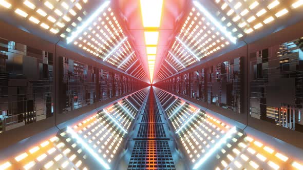 3D Animation, a alien installation in a science fiction environment alt