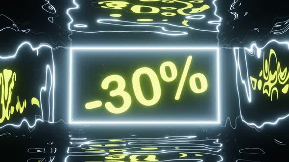 30 Discount Flashing Different Colors in the Frame 02 alt