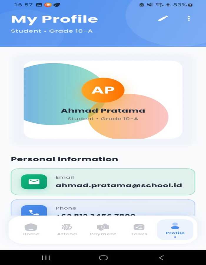 Schoola – School Management System with Student | Parents Flutter App ...