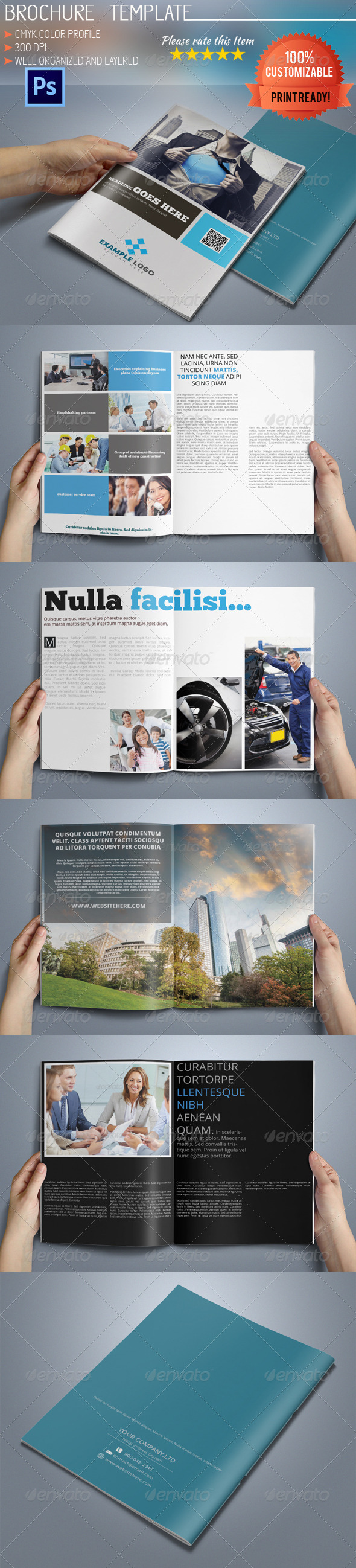 10 Pages Business Brochure - Corporate Brochures