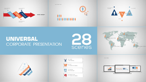 Universal Corporate Presentation - VideoHive 6331493