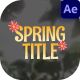 Season Title Spring - VideoHive Item for Sale