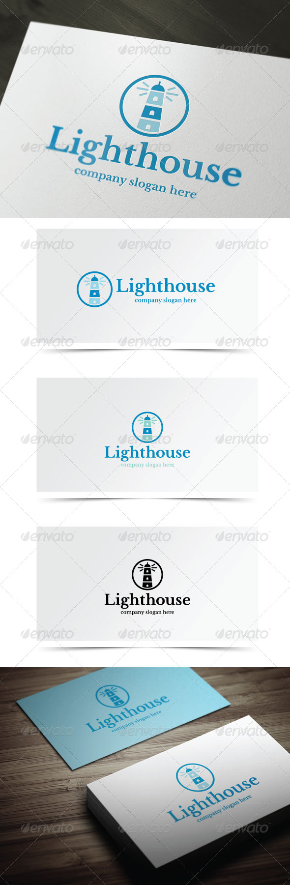 Lighthouse - Buildings Logo Templates