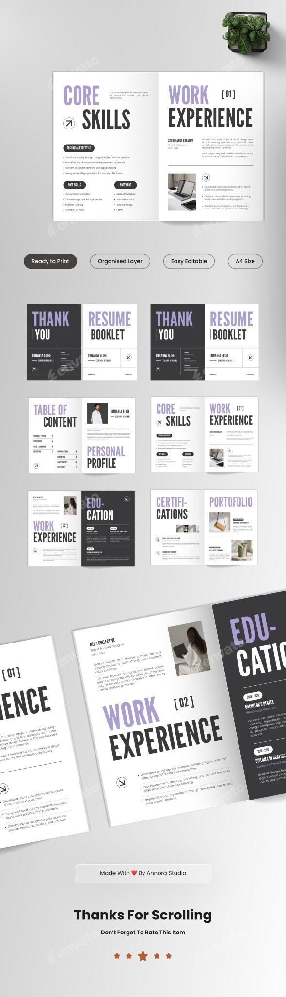 Resume Booklet