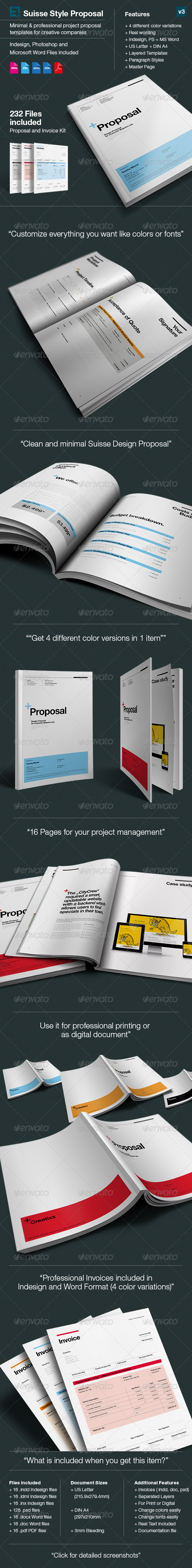 Proposal - Proposals & Invoices Stationery