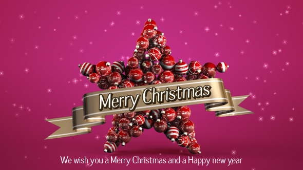 Christmas GreetingsOrnaments Form - VideoHive 6333323