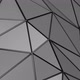 Triangle Poly Pattern Abstract Gray Background