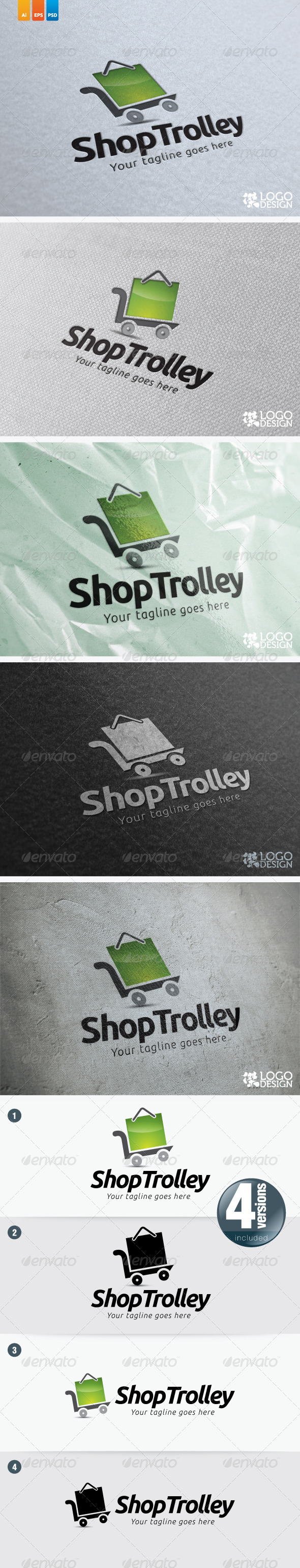 Shop Trolley - Objects Logo Templates