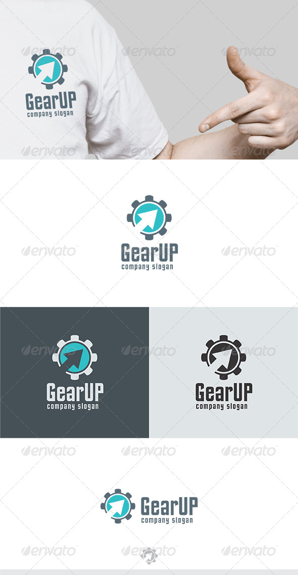 GearUP Logo - Symbols Logo Templates