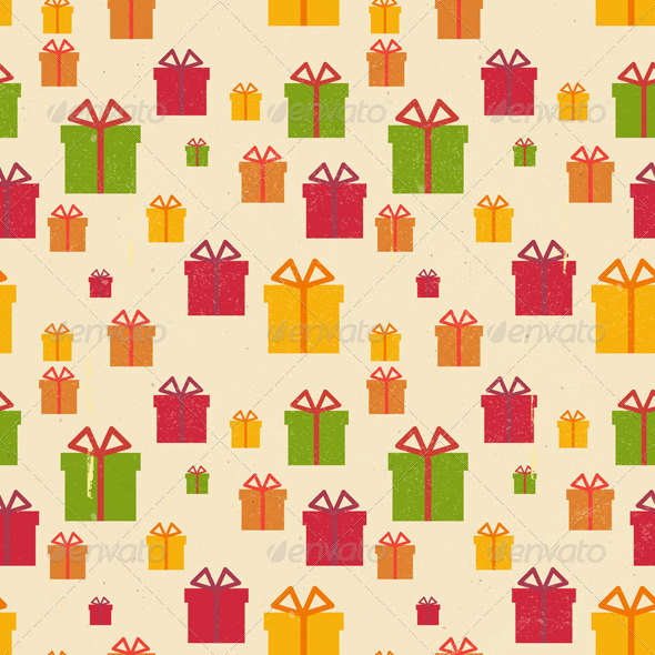 Gift Seamless Background - Patterns Decorative