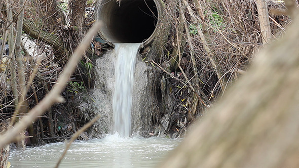 Waste Discharge River Pipe alt