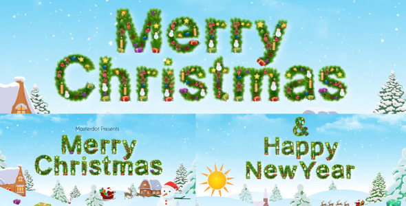 Merry Christmas And - VideoHive 6336222